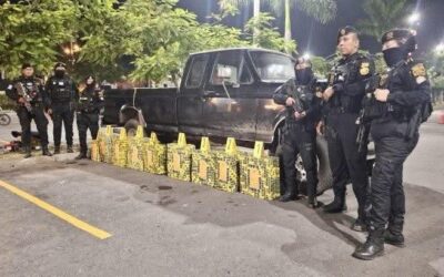 Agente K-9 “Betah” detecta cargamento de cocaína valorado en más de US$6 millones en operativo de SGAIA en Escuintla