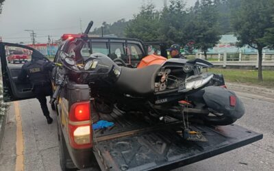 Hombre murió por accidente en el paso a desnivel de Las Rosas, Quetzaltenango