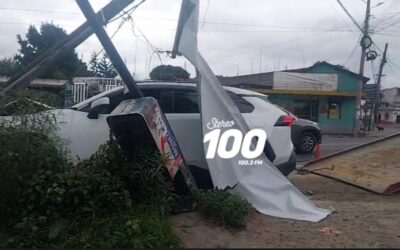 Accidente en San Cristóbal Totonicapán deja una persona herida