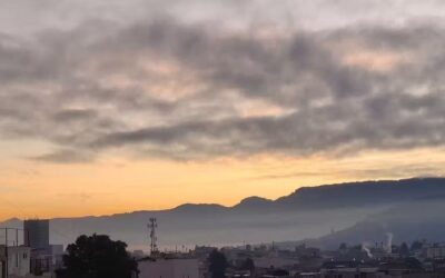 Frío amanecer en Xela