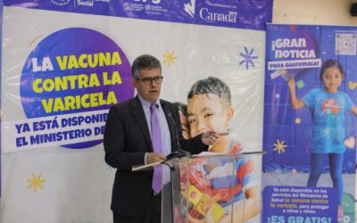 Vacuna contra la varicela se integra al esquema nacional de inmunización con inversión de Q. 71 millones