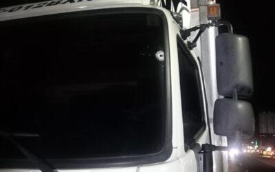 Intento de asalto deja un herido en la ruta Interamericana.