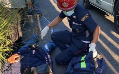 Motorista herido en accidente de tránsito en Colomba Costa Cuca