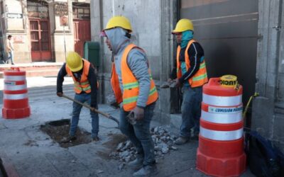 Inicia mejoramiento urbano en aceras del Parque a Centroamérica de Quetzaltenango