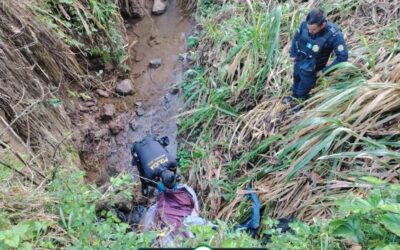 Localizan  cadáver envuelto en sábanas en Coatepeque