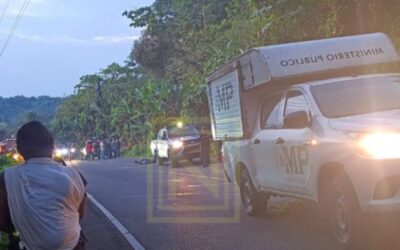 Dos personas mueren en accidente de tránsito en la ruta entre Quetzaltenango y Retalhuleu