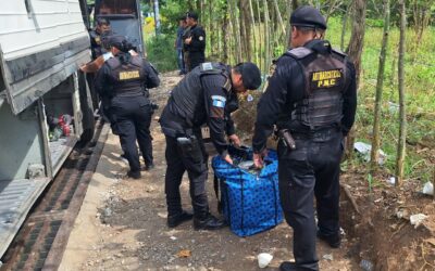 Preliminar: PNC localiza droga en bus