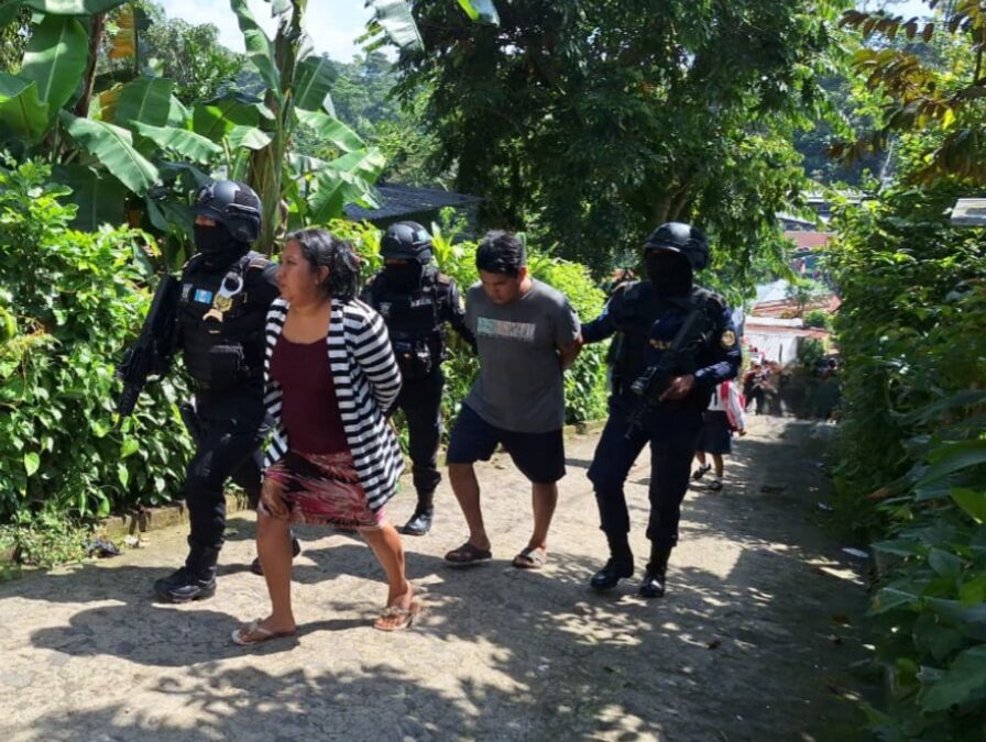 PNC arresta a presuntos integrantes de banda de secuestradores «Los Montañeros»