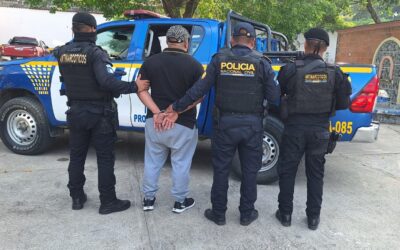 PNC reporta 943 capturas en una semana y la detención de un extraditable en Petén