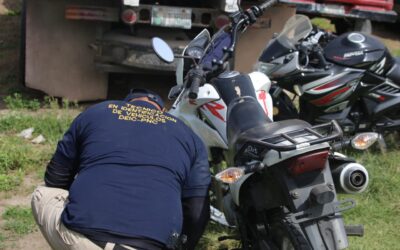 Expertaje de vehículos de la PNC en Quetzaltenango detecta anomalías en cinco automotores durante 2025