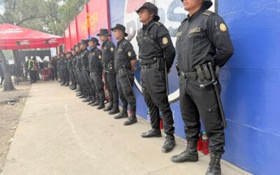 PNC refuerza la seguridad en el estadio El Trébol por partido entre Guatemala y Panamá
