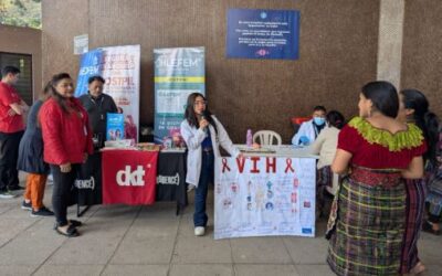 Desarrollan en Totonicapán jornada informativa y de prevención del VIH