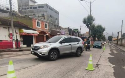 Habilitan carril reversible por trabajos municipales