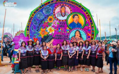 Arte, color y mensaje en los barriletes gigantes de Sumpango.