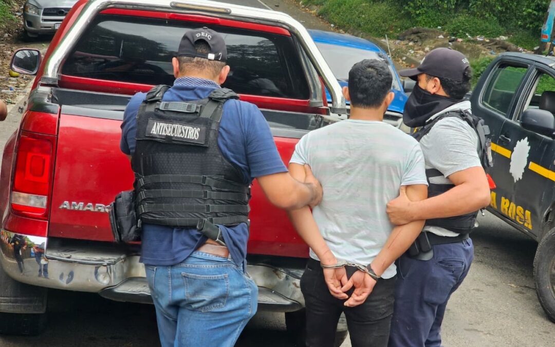 Caen presuntos responsables de secuestro y asesinato en Villa Nueva