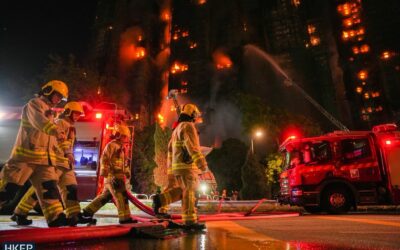 Incendio en Hong Kong deja al menos 14 muertos y varios heridos
