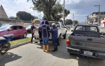EMAX realiza trabajos de mantenimiento y suspende el servicio de agua en zona 1 de Xela