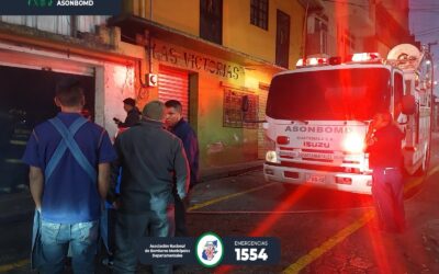 Incendio en local comercial deja pérdidas por Q95 mil en San Pedro Sacatepéquez
