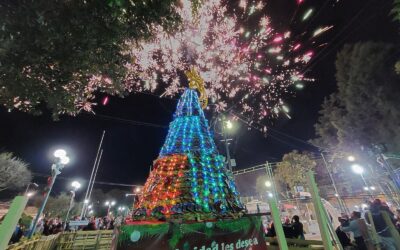 Preparan desfile navideño y encendido del árbol en El Calvario, Quetzaltenango