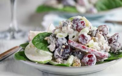 El Rincón de Helen: Ensalada Crujiente de Uvas y Manzana