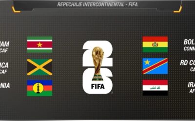 Así se disputará el repechaje intercontinental rumbo al Mundial 2026