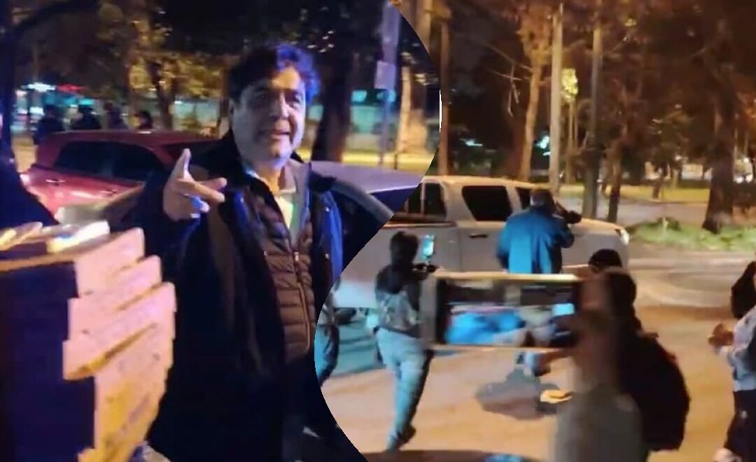 Rechazo de aficionados: pizzas de Carlos Pineda Sosa no logran simpatías en fila por boletos mundialistas