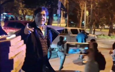 Rechazo de aficionados: pizzas de Carlos Pineda Sosa no logran simpatías en fila por boletos mundialistas