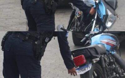 Recuperan motocicleta con reporte de hurto en zona 6 de Quetzaltenango