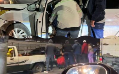 Dos percances viales generan complicaciones de tránsito en Xela