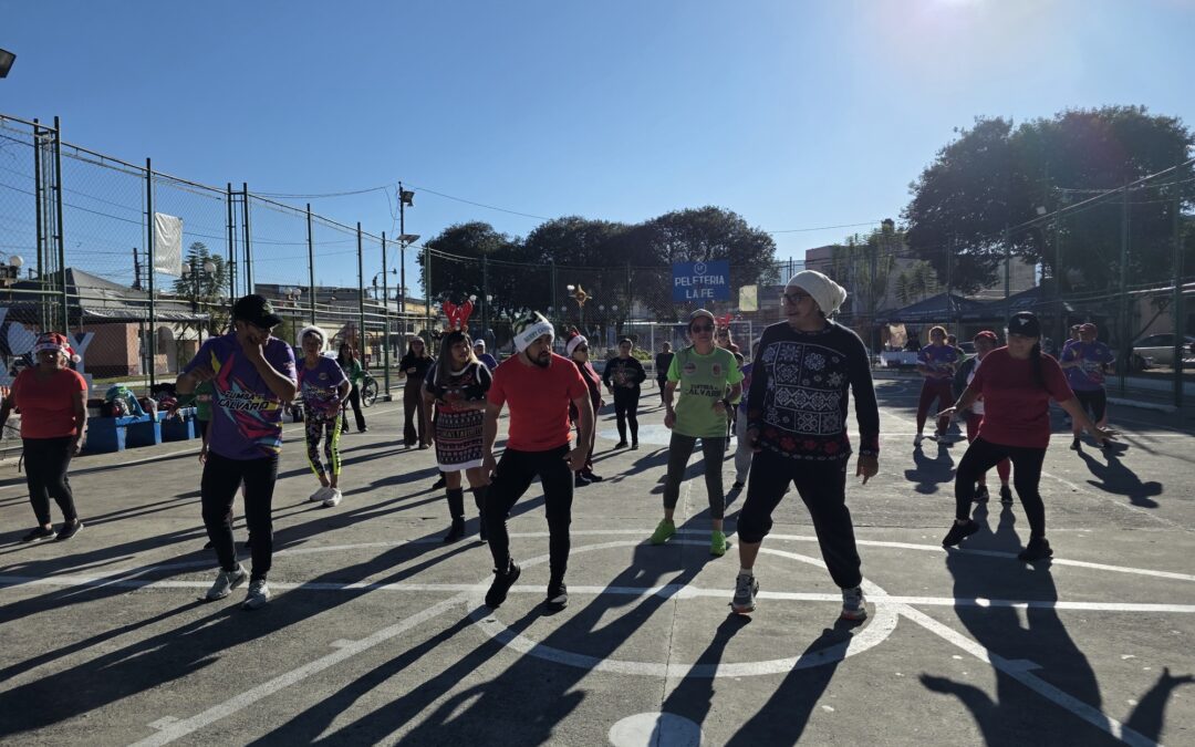 Con súper clase de zumba en El Calvario cierran actividades del año