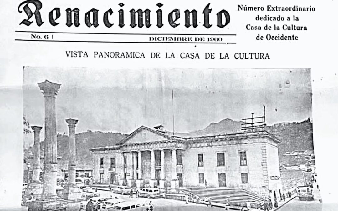 Casa de la Cultura de Occidente  llega a 65 años de fundación.