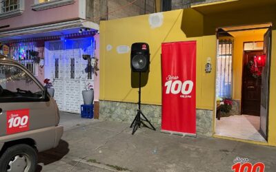La posada navideña de Stereo 100 llega a la zona 3 de Quetzaltenango