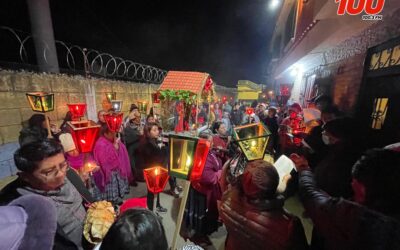 Stereo 100 lleva la magia navideña a la familia Iztep Quemé