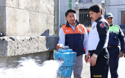 Verificación de Hidrantes en Quetzaltenango para Festividades Seguras.