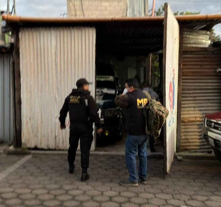 Desarrollan allanamiento por tráfico de personas