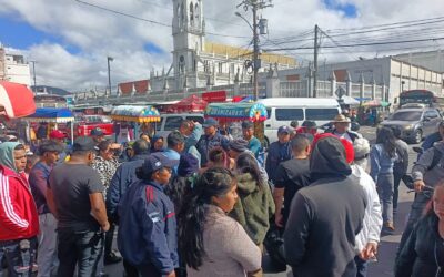 Retiran ventas en la 3ª calle, entre 15 y 16 avenidas, zona 3 de Quetzaltenango