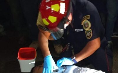 Motorista muere al ser arrollado por vehículo del transporte pesado