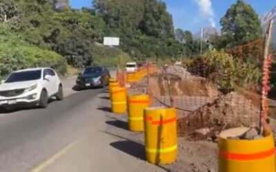 ¿Cuál es la situación por socavamiento en la ruta Cito Zarco?