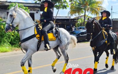 Desarrollan desfile hípico en Nuevo San Carlos, Retalhuleu, por feria titular