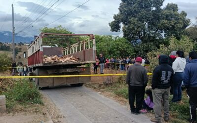 MP realiza diligencias tras atropellamiento mortal en Salcajá
