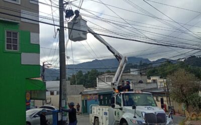Mejoras en Alumbrado Público en Quetzaltenango.