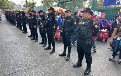 PNC implementa plan de seguridad para la final de la Copa Centroamericana 2025 en el estadio Cementos Progreso