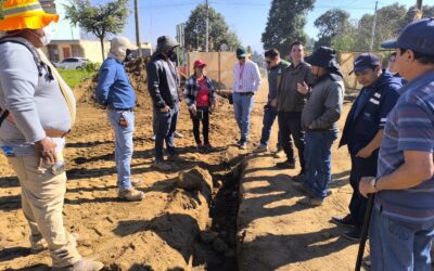 Supervisan avance de proyecto de mejoramiento vial en zona 9 de Quetzaltenango