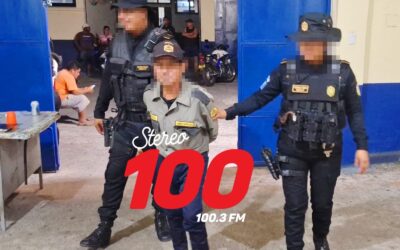 Detención de Agente de Seguridad Privada en Retalhuleu.