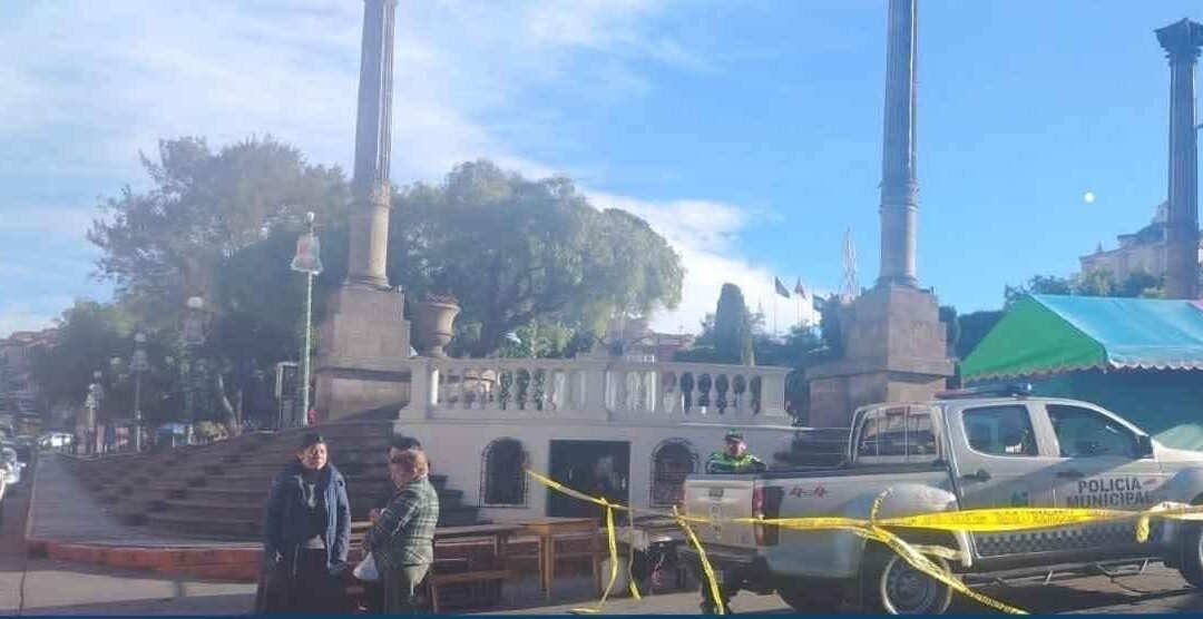 Cierre Temporal en Zona 1 de Quetzaltenango por Festividades de la Virgen de Guadalupe.