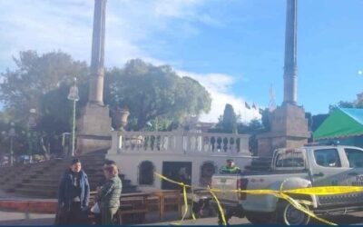 Cierre Temporal en Zona 1 de Quetzaltenango por Festividades de la Virgen de Guadalupe.