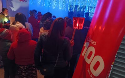 La magia navideña llega a la zona 1 de Quetzaltenango