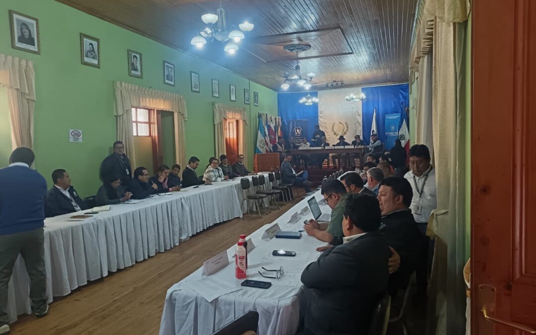 Se desarrolla reunión del Consejo Regional de Desarrollo Urbano y Rural en Quetzaltenango.