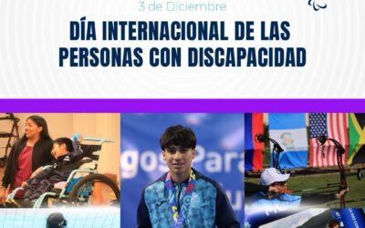 Comité Paralímpico conmemora el Día Internacional de las Personas con Discapacidad.