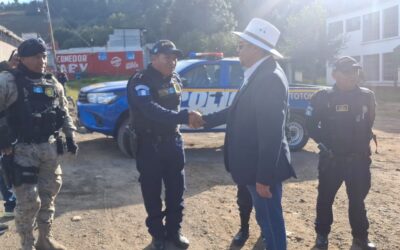 Gobernación de Totonicapán y PNC refuerzan seguridad en la Ruta Interamericana